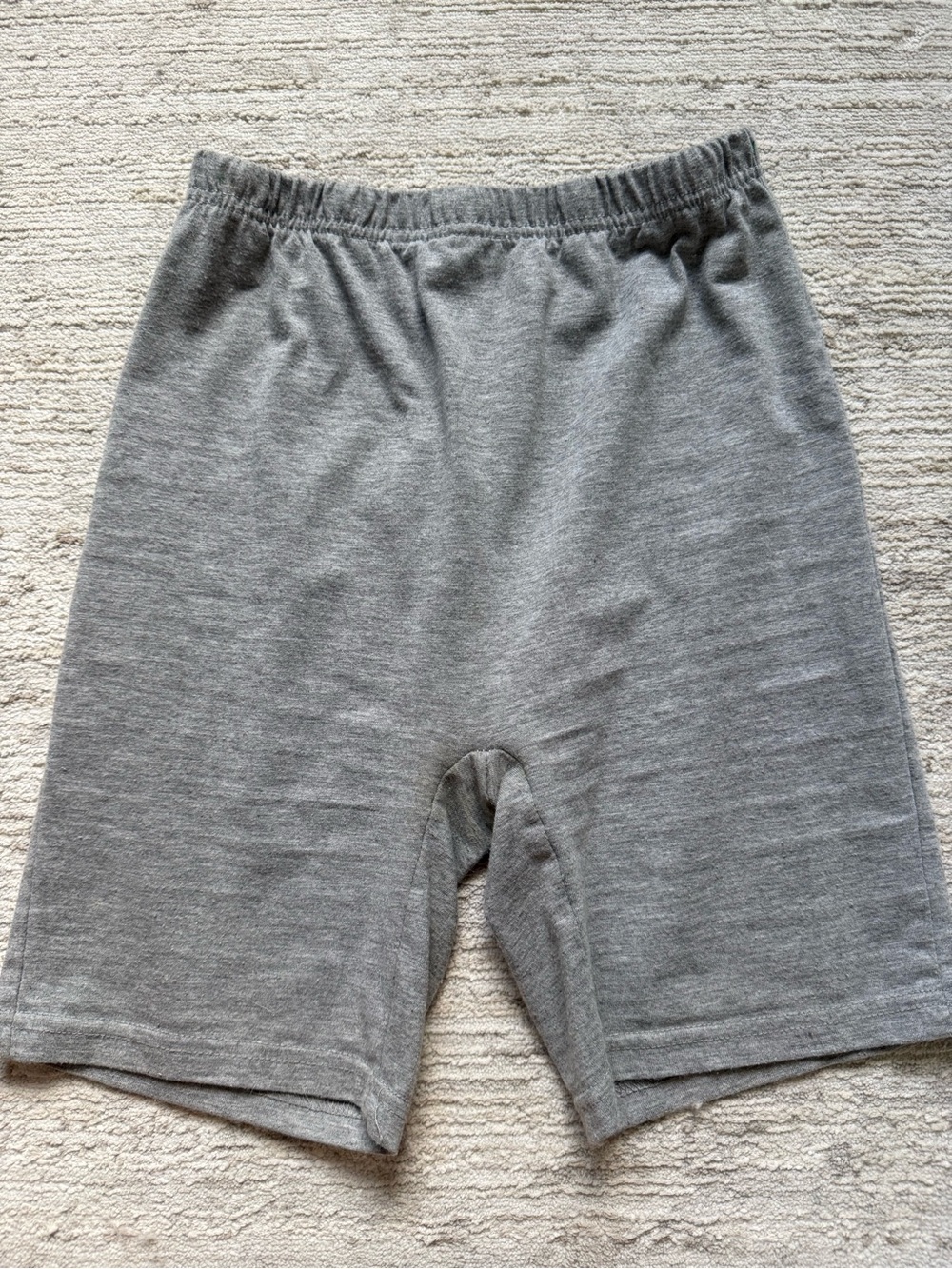 SHEIN Gray High-Rise Bike Shorts - Picture 3 of 4